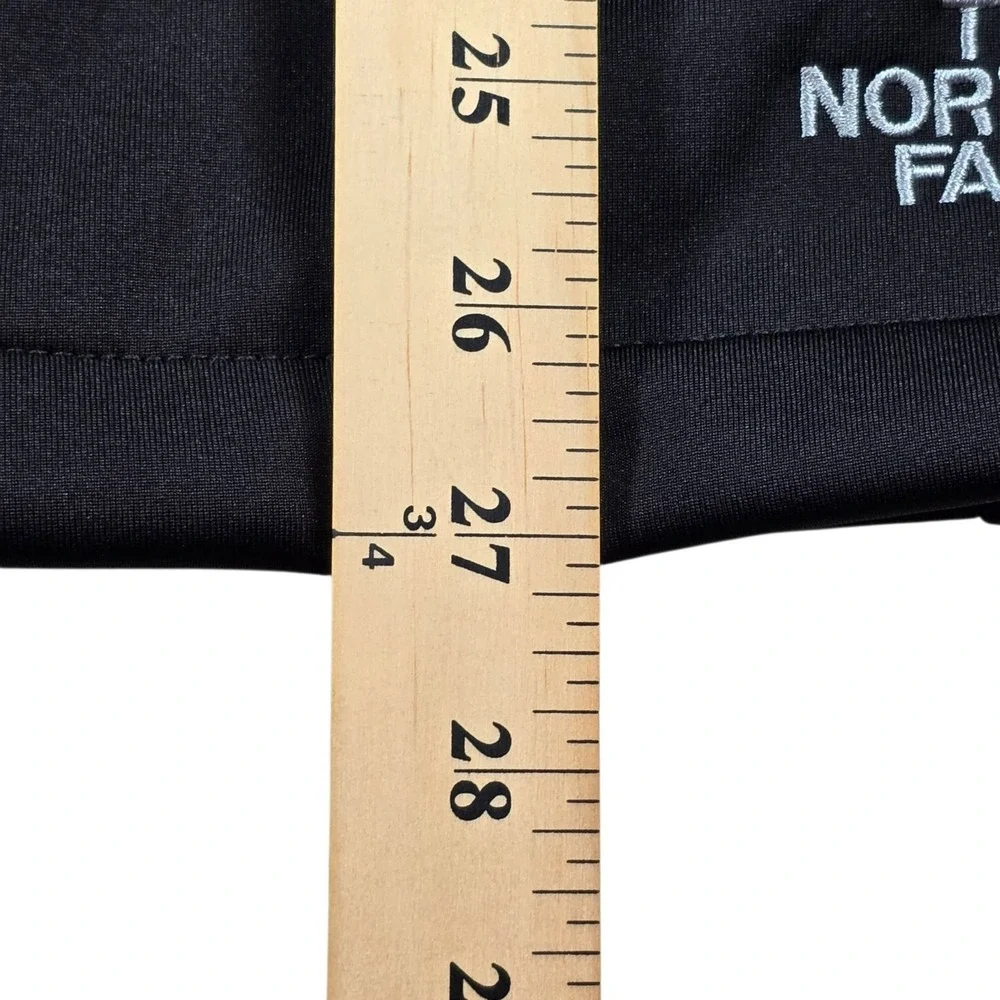 The North Face Windwall Black Soft Shell Performance Vest- Men's Sz L USAA LOGO